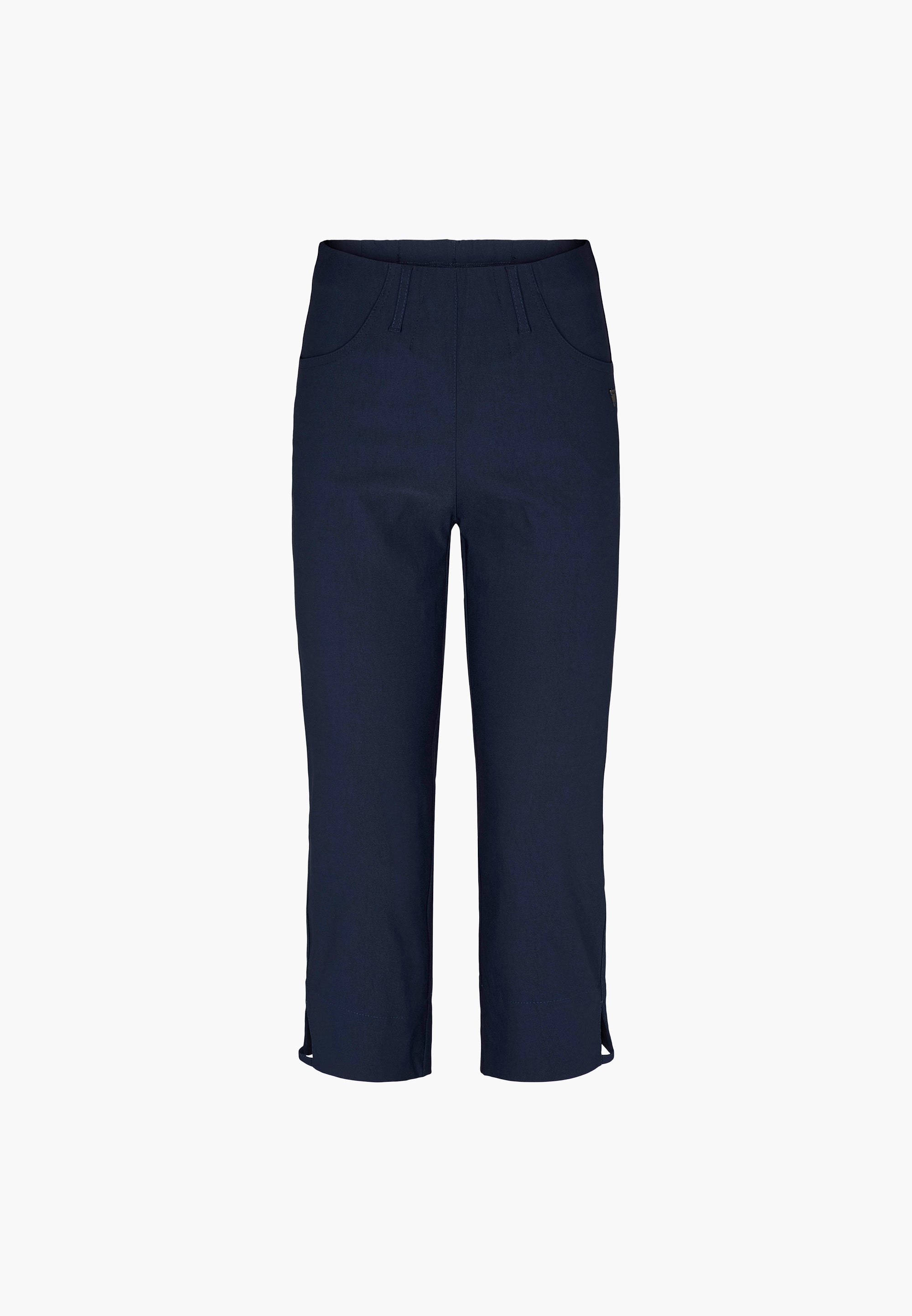 LAURIE Anabelle Regular Capri Medium Length Trousers REGULAR 49970 Navy