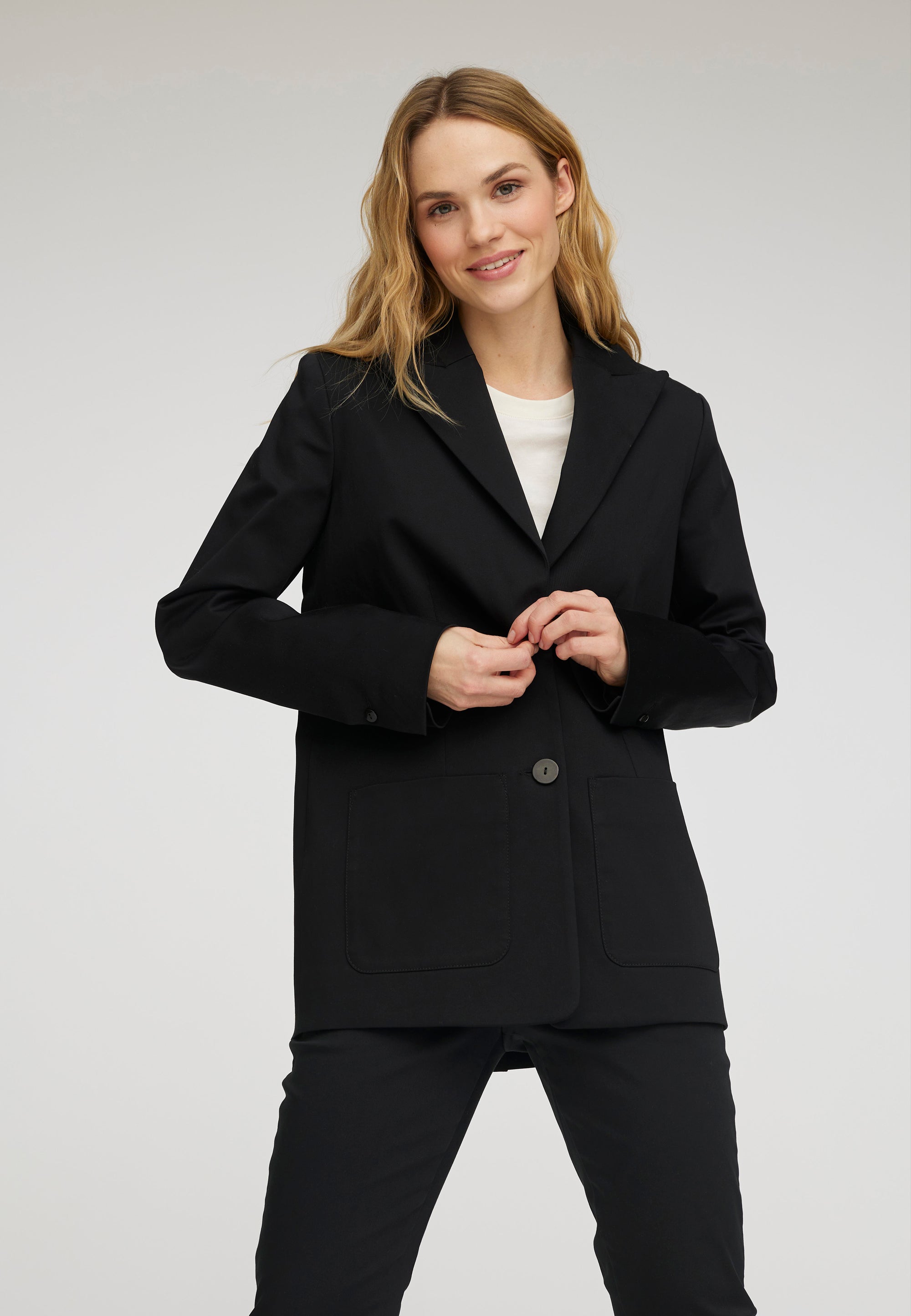 LAURIE  Britt Blazer 76cm Jackets 99105 Black