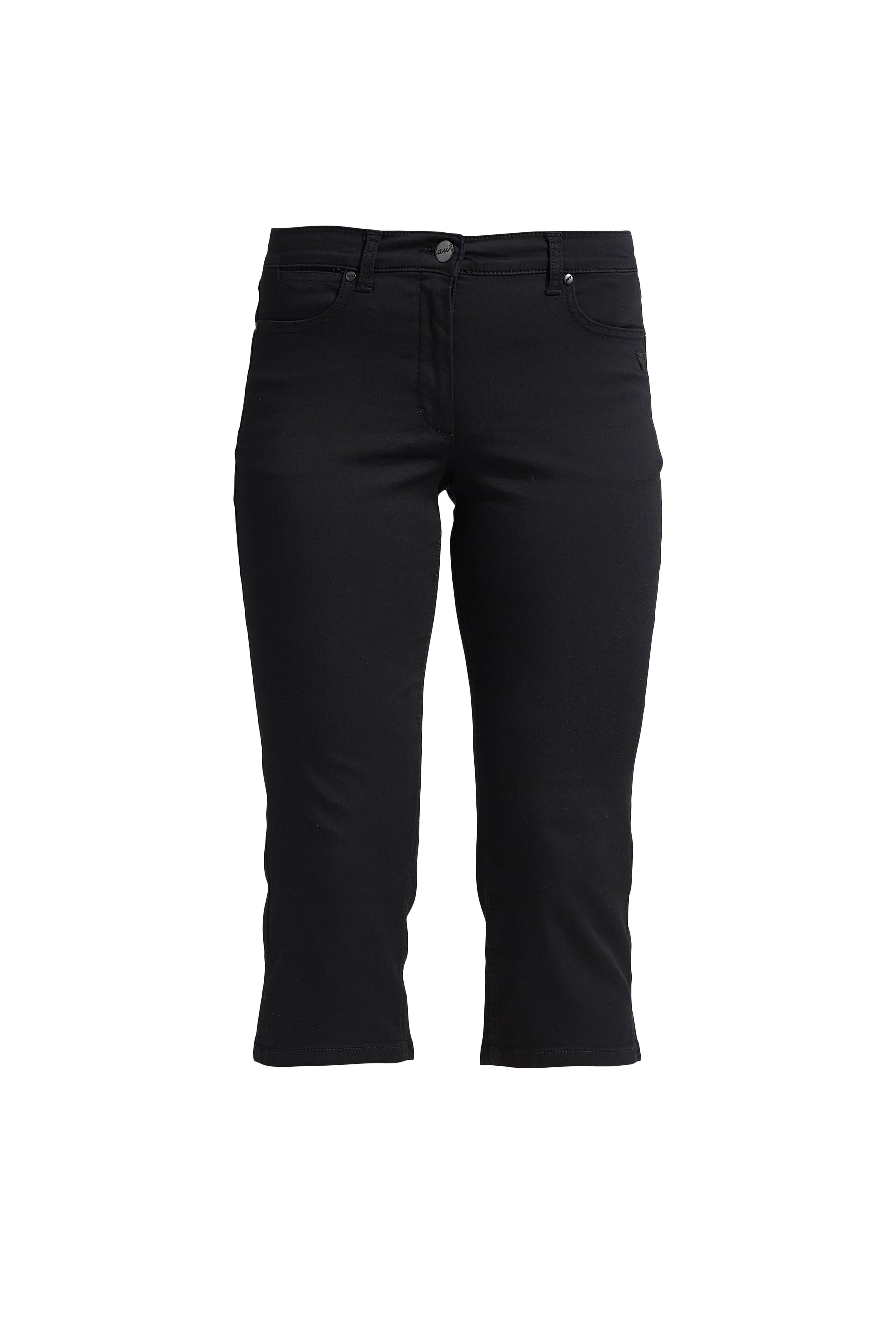 LAURIE  Charlotte Regular Capri Bukser Regular 99100 Black