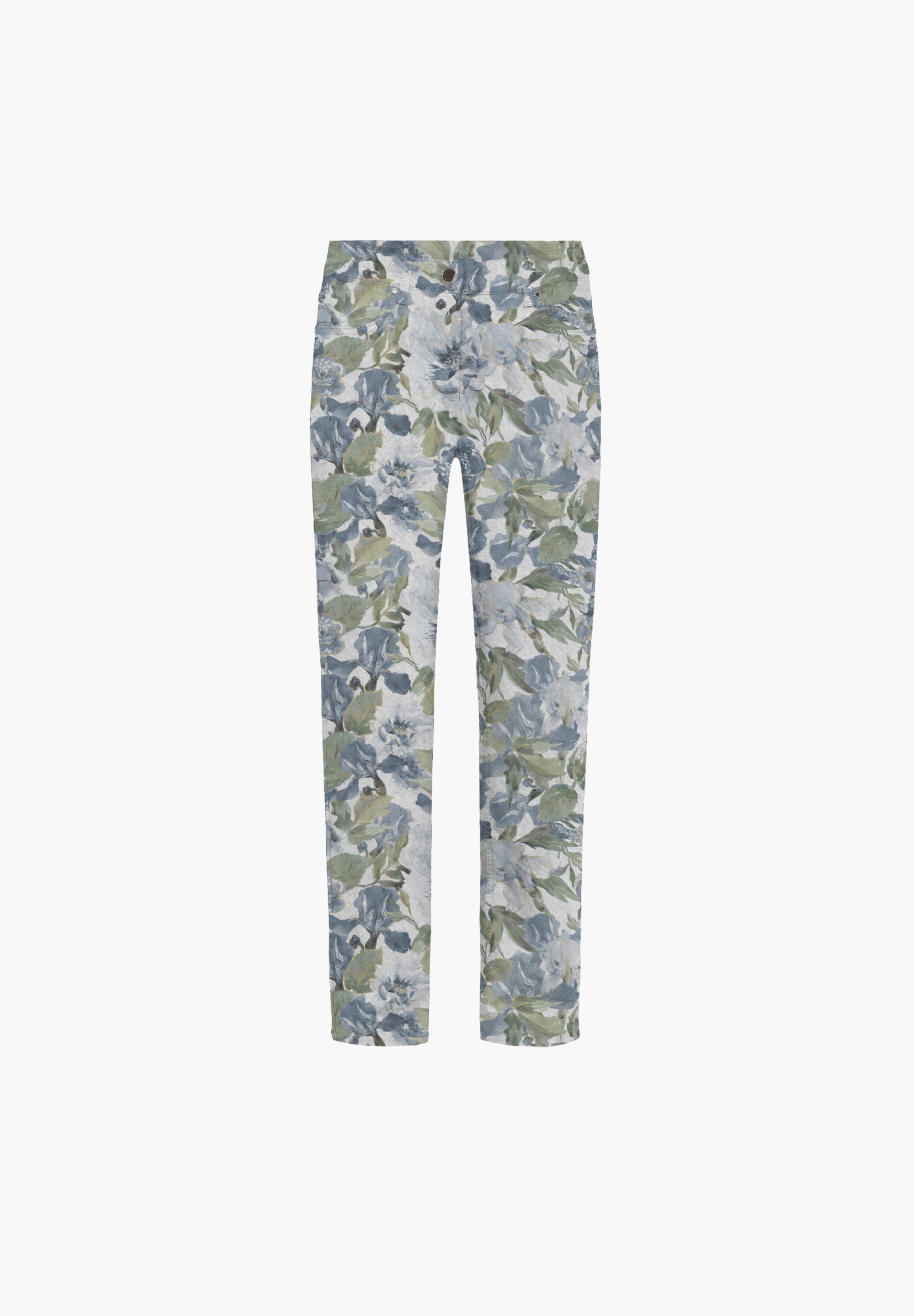 LAURIE Charlotte Regular ML Trousers REGULAR 43036 Dove Flower