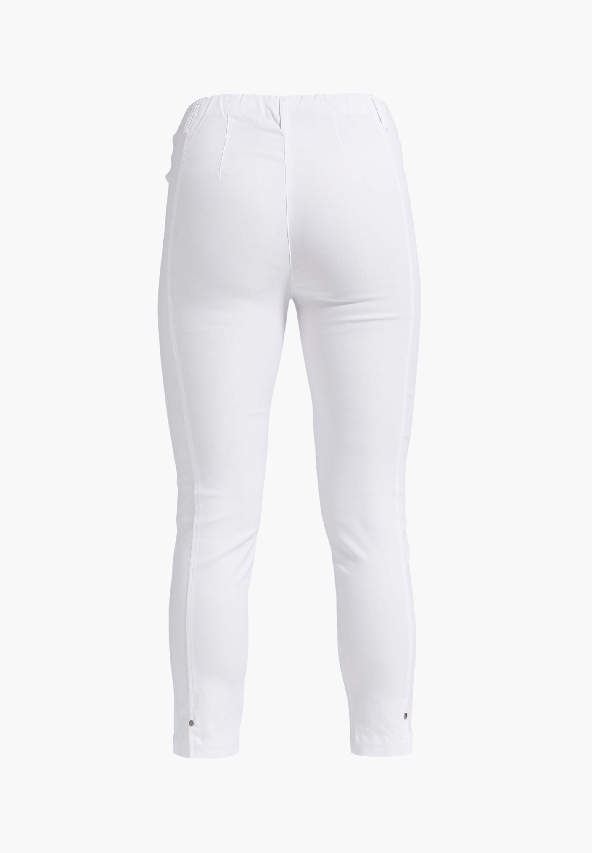 LAURIE  Chloe Slim Crop Trousers SLIM 10970 White