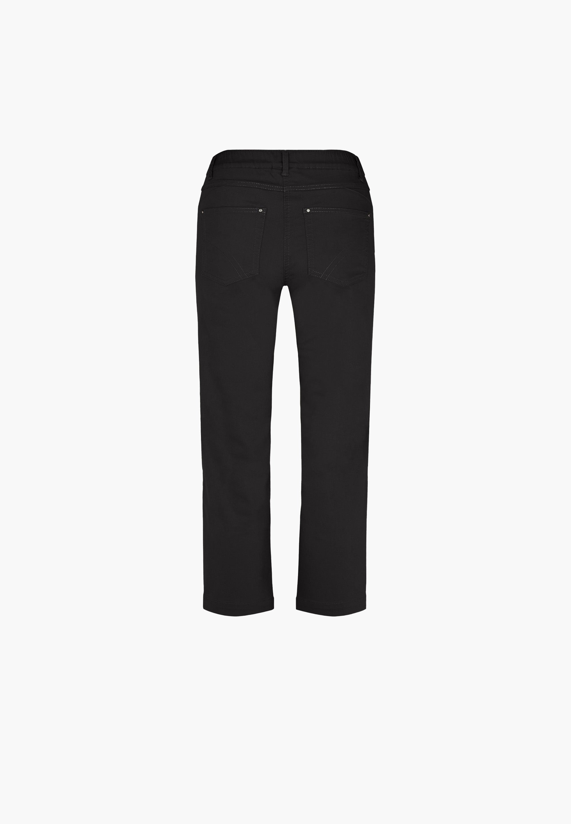 LAURIE  Helen Straight - Extra Short Length Trousers STRAIGHT 99000 Black