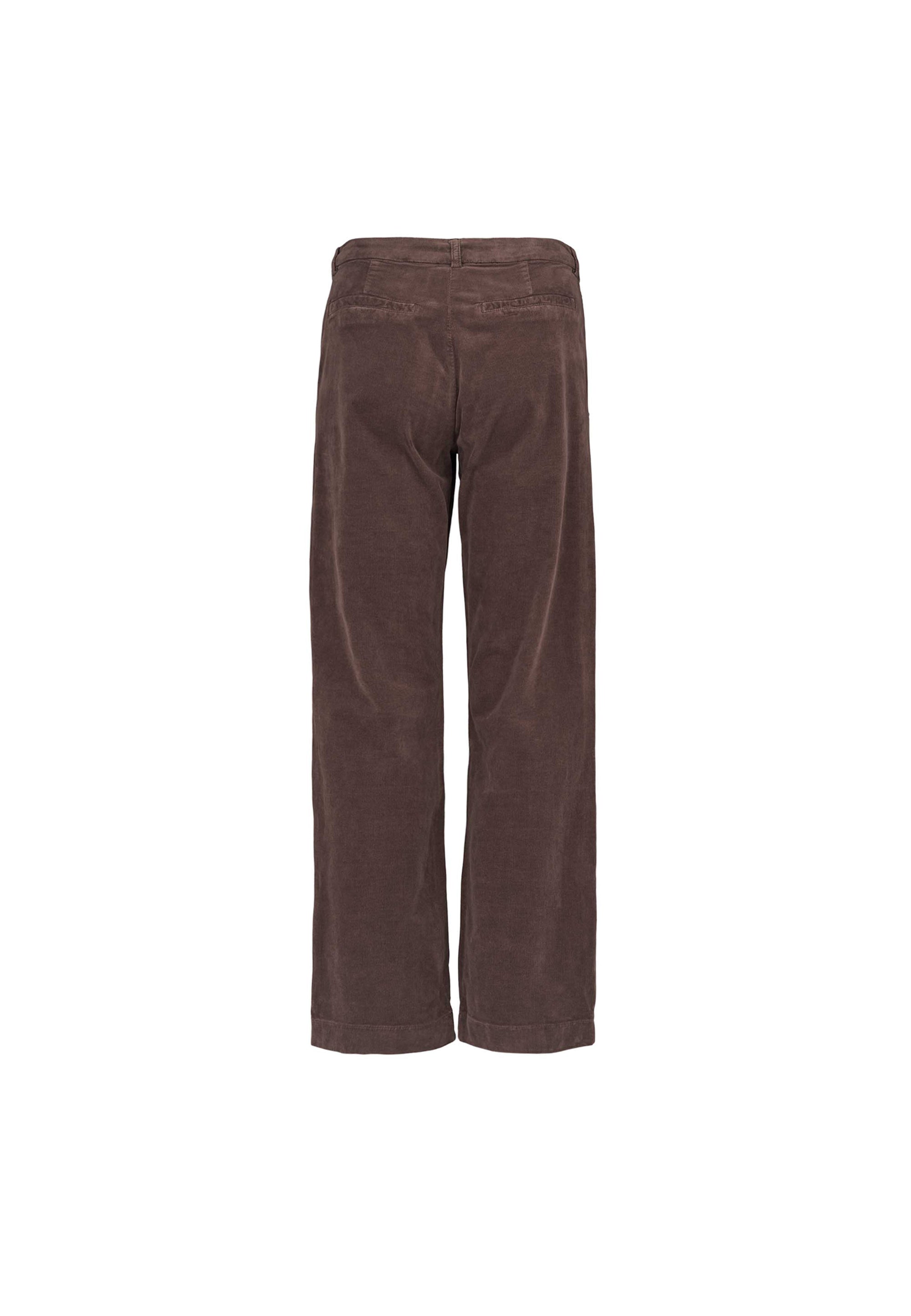 LAURIE  Judy Straight Fløjl - Medium Length Trousers STRAIGHT 88000 Brown