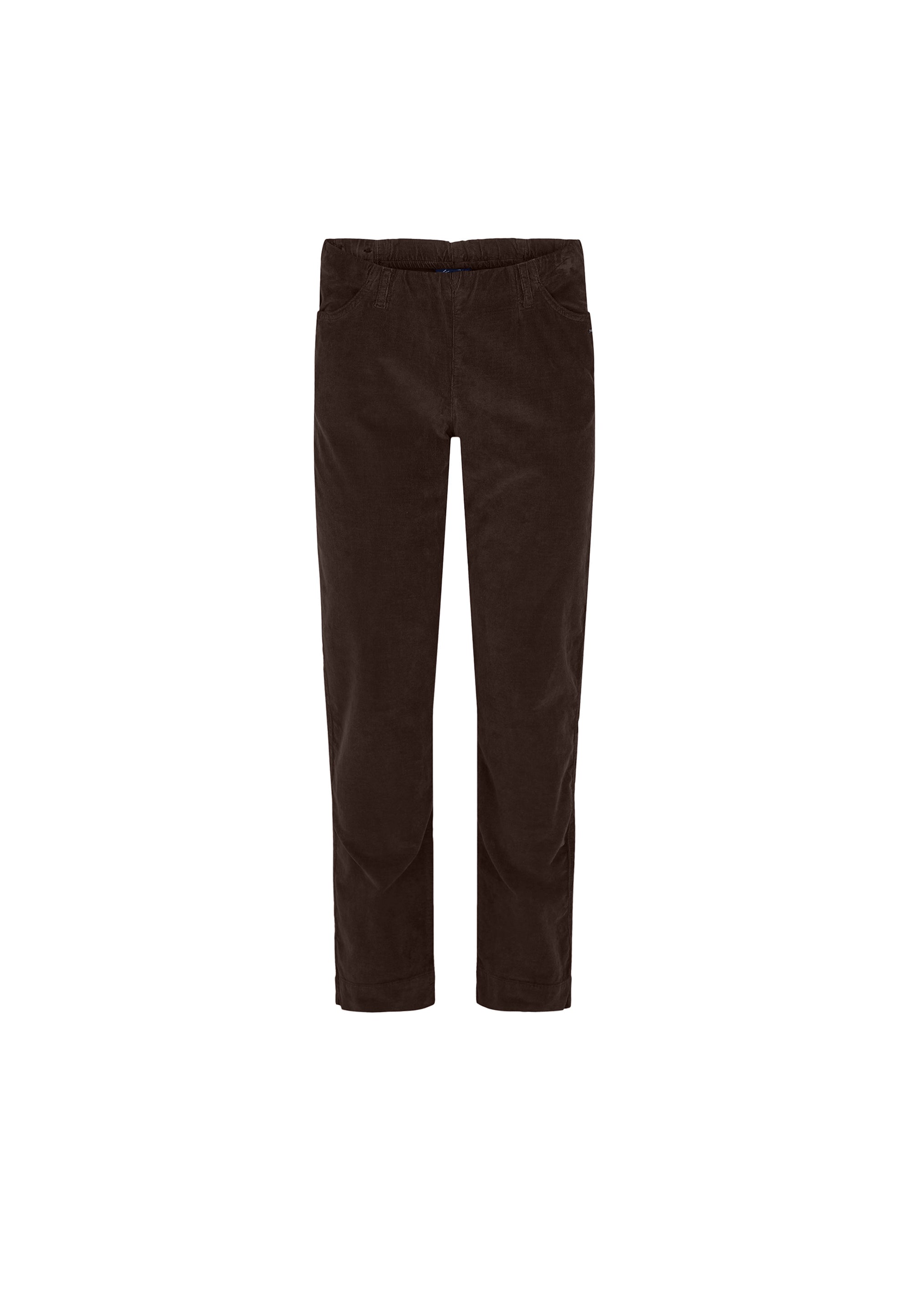 LAURIE  Kelly Regular Fløjl - Short Length Trousers REGULAR 88000 Brown