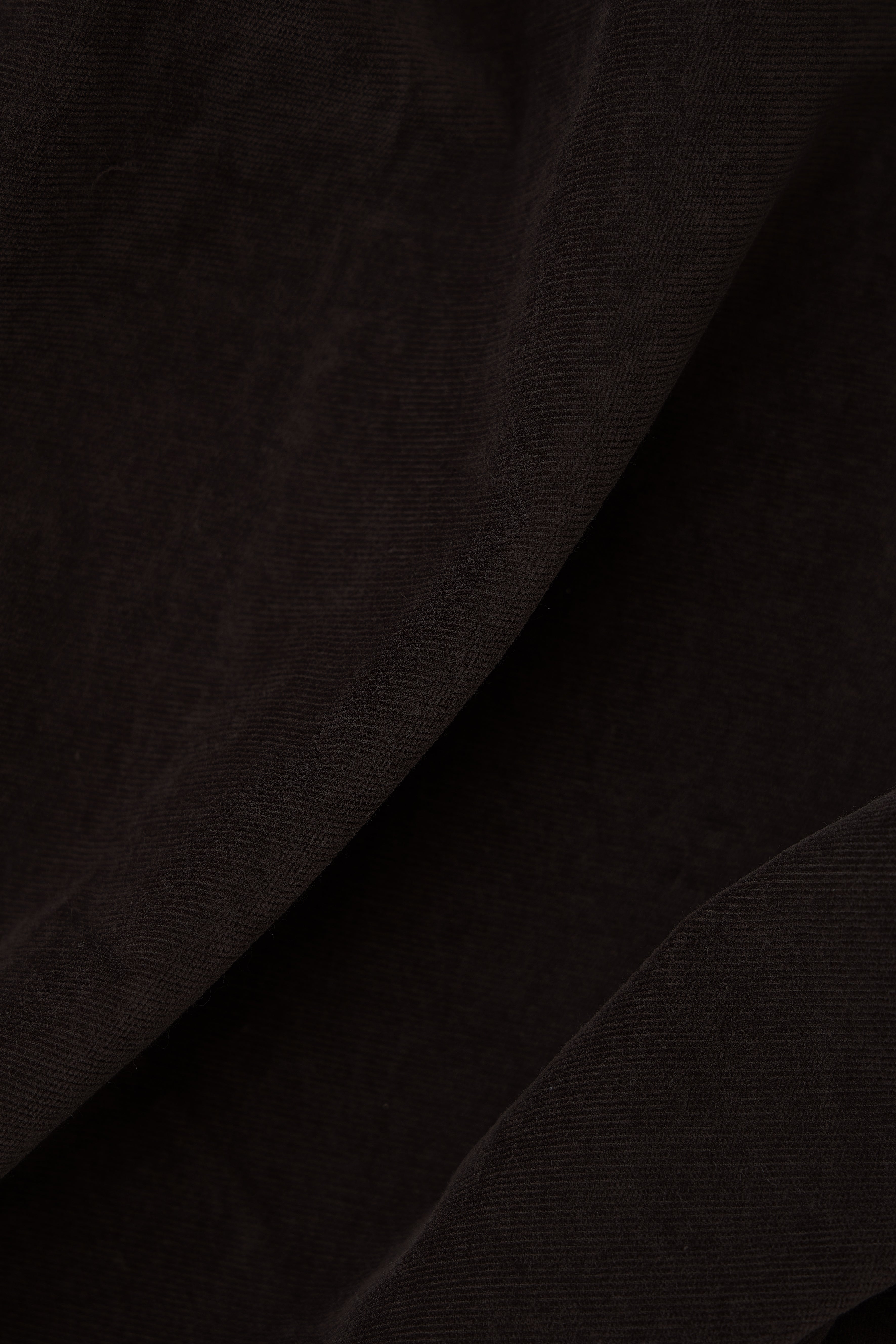 LAURIE  Kelly Regular Fløjl - Short Length Trousers REGULAR 99000 Black