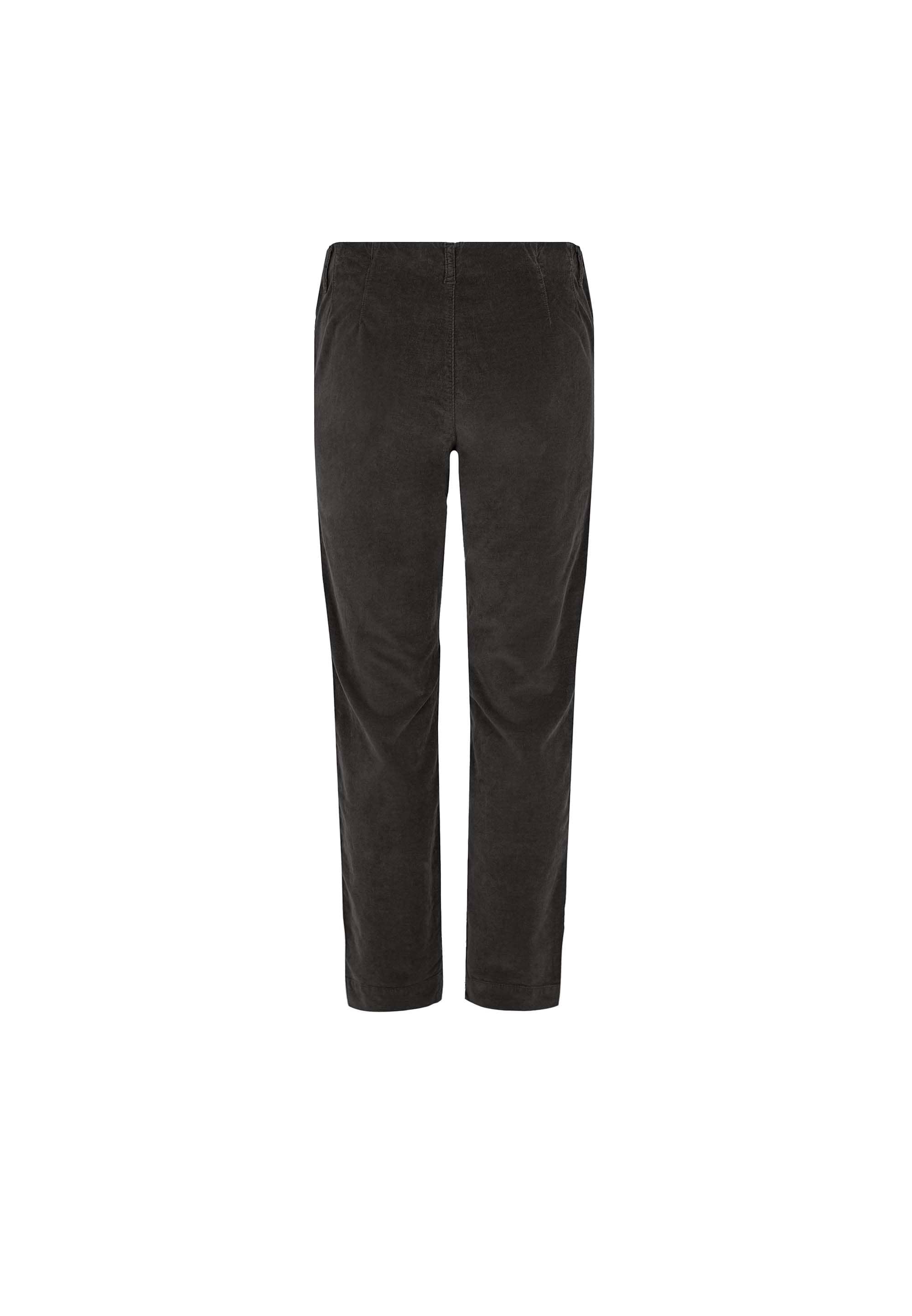 LAURIE  Kelly Regular Fløjl - Short Length Trousers REGULAR 99000 Black