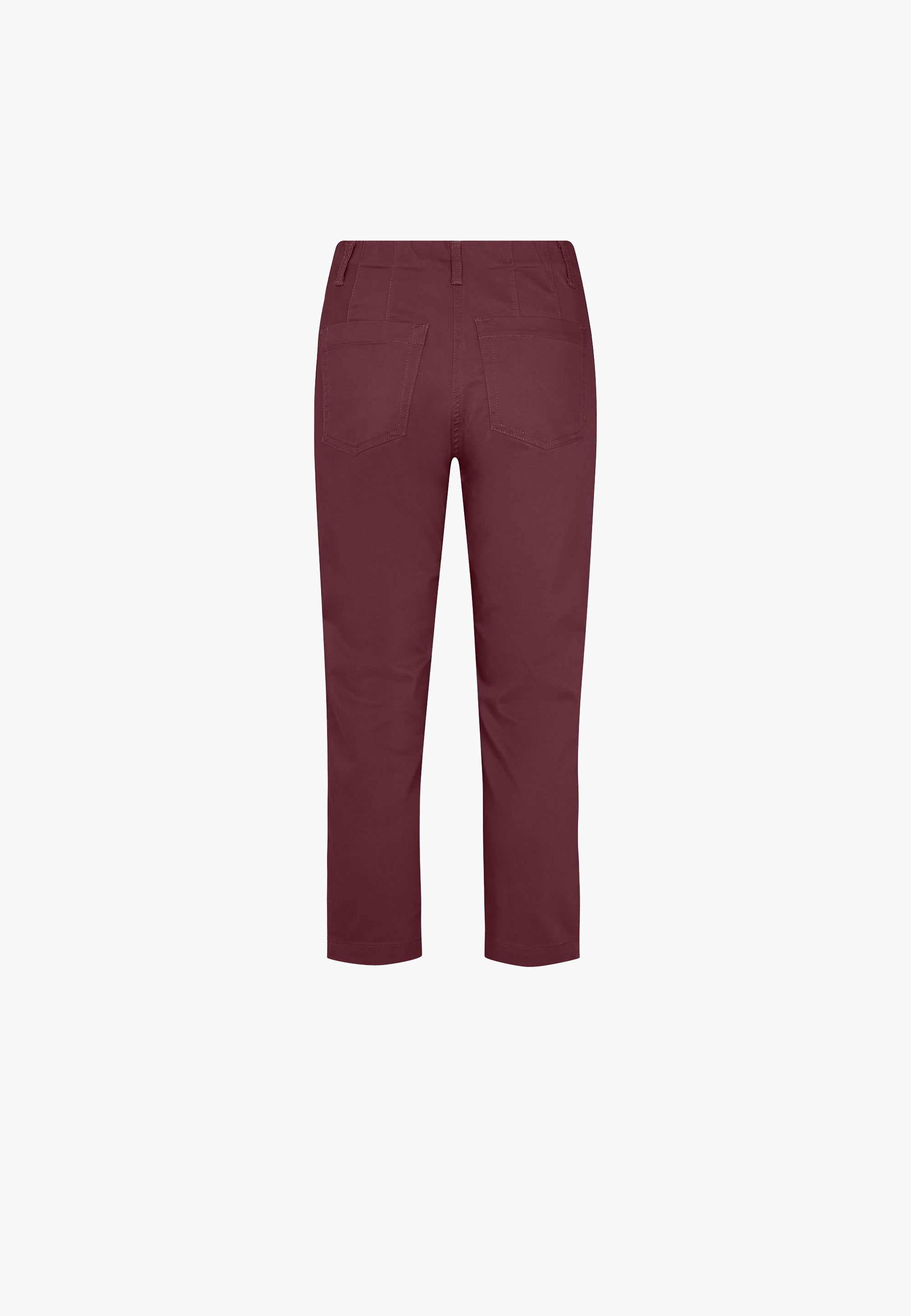 LAURIE Patricia Pure Regular Crop Trousers REGULAR 66000 Zinfandel