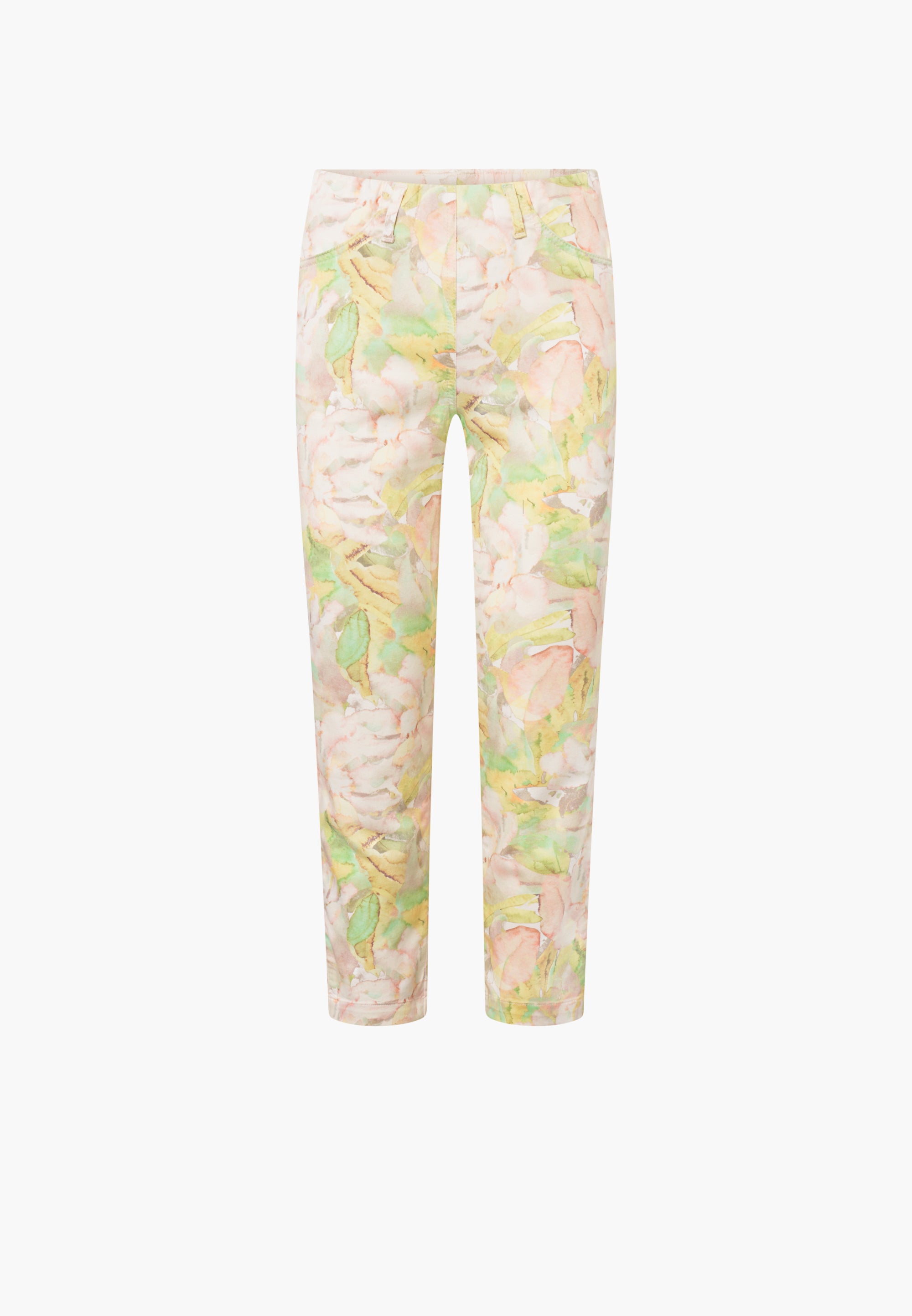 LAURIE Patricia Pure Regular Crop Trousers REGULAR 30036 Rose Watercolour