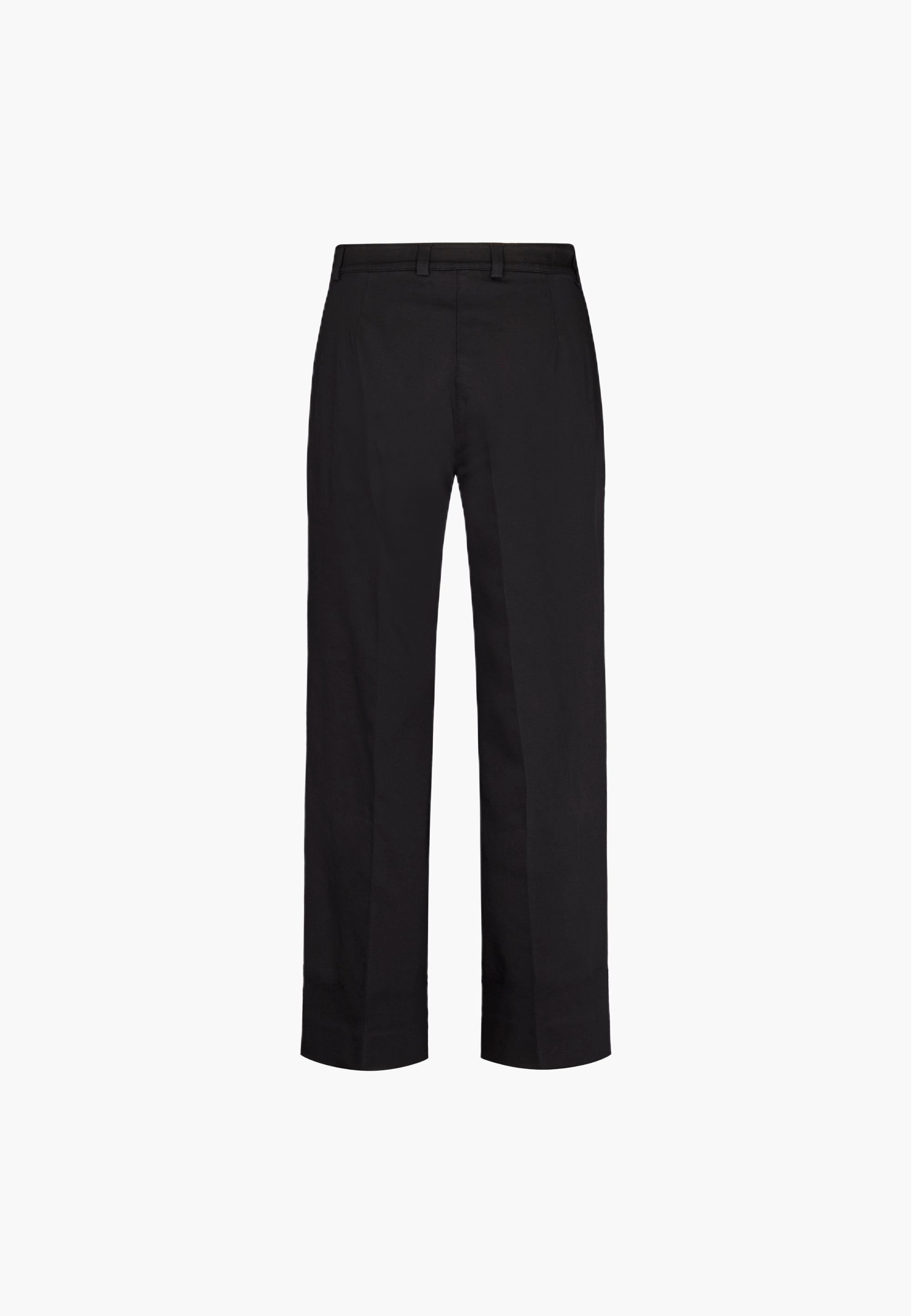 LAURIE Phoebe Loose - Medium Length Trousers LOOSE 99105 Black