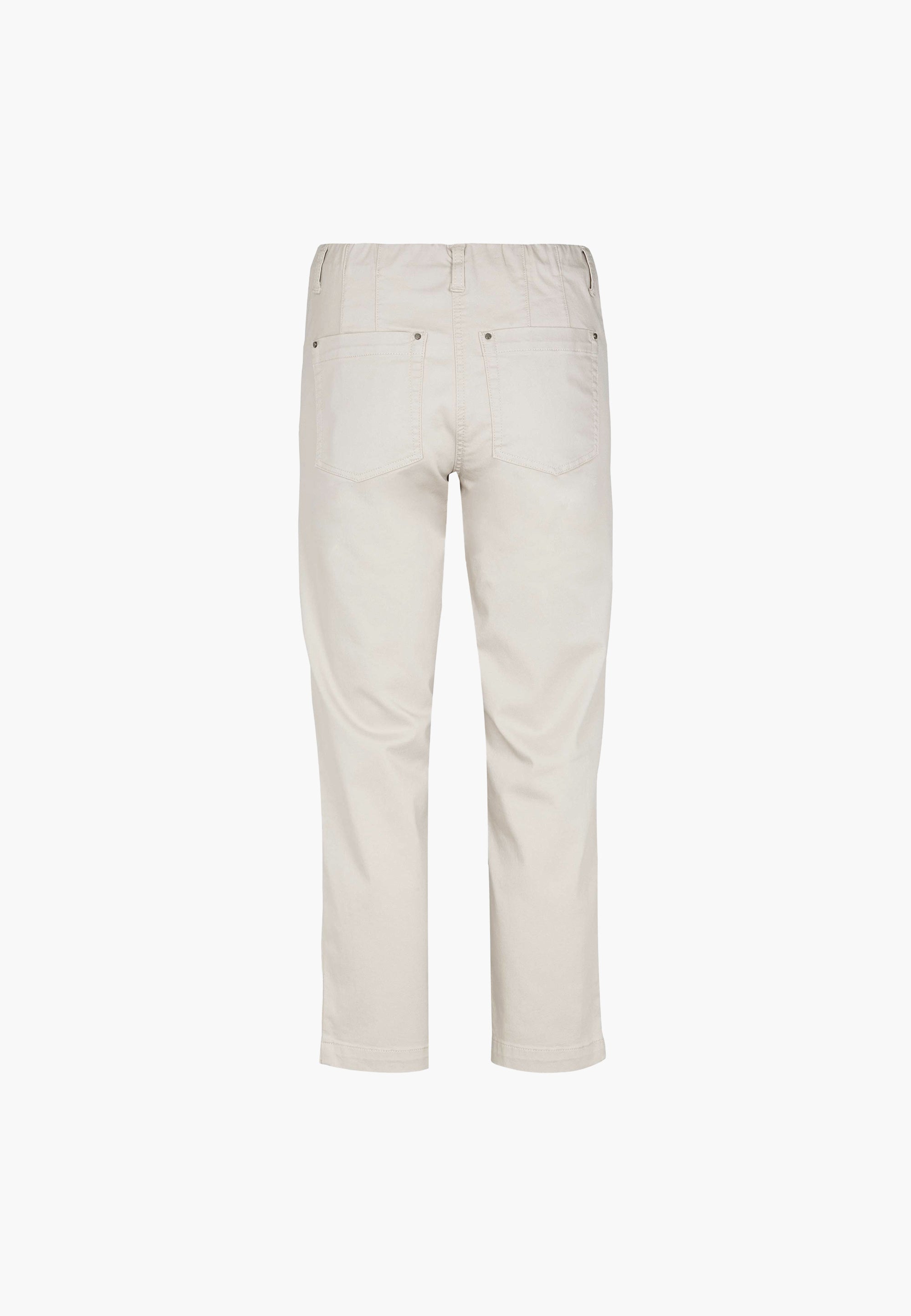 LAURIE Piper Regular Crop Trousers REGULAR 25000 Grey Sand