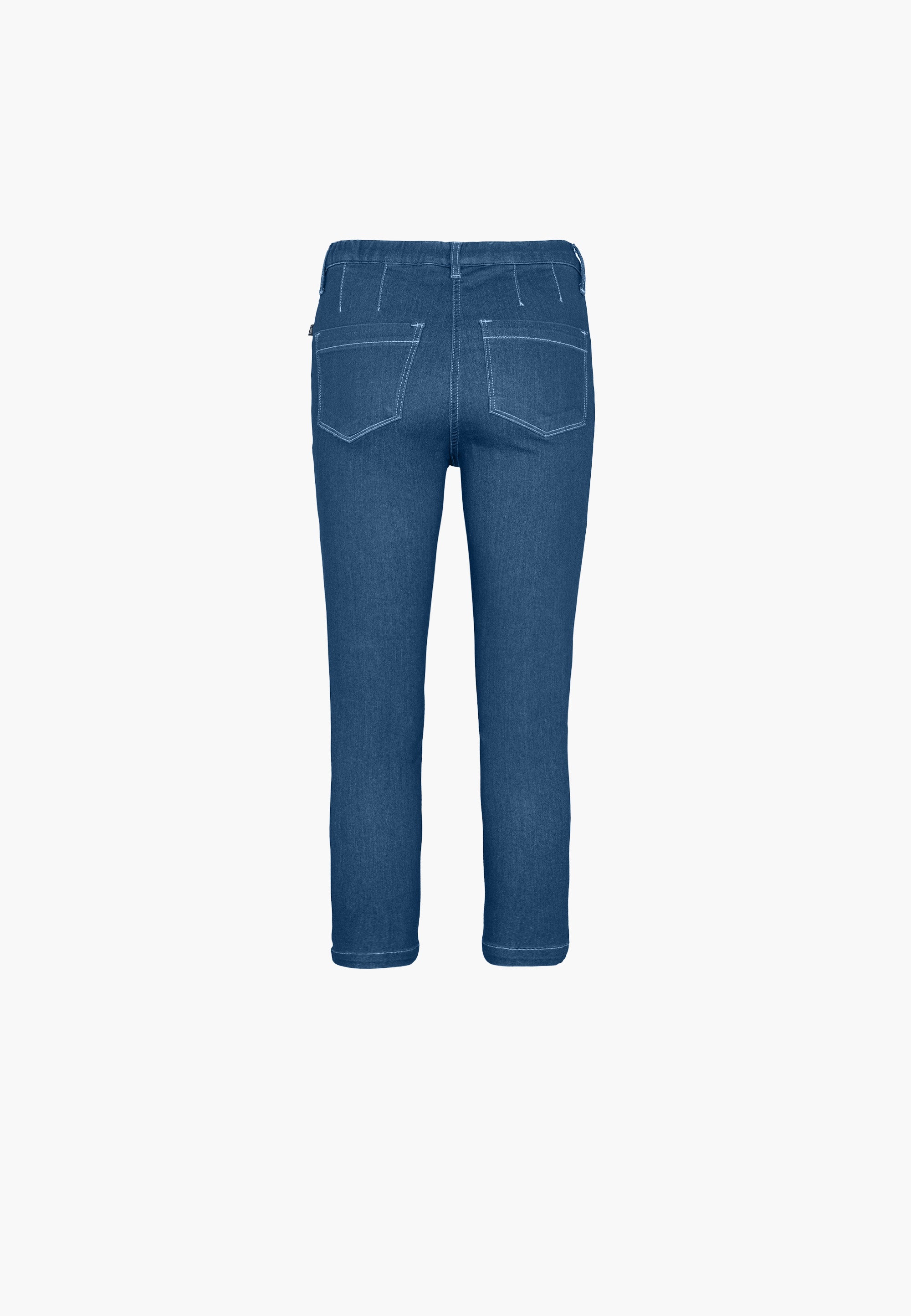 LAURIE Piper Regular Crop Trousers REGULAR 49401 Blue Denim