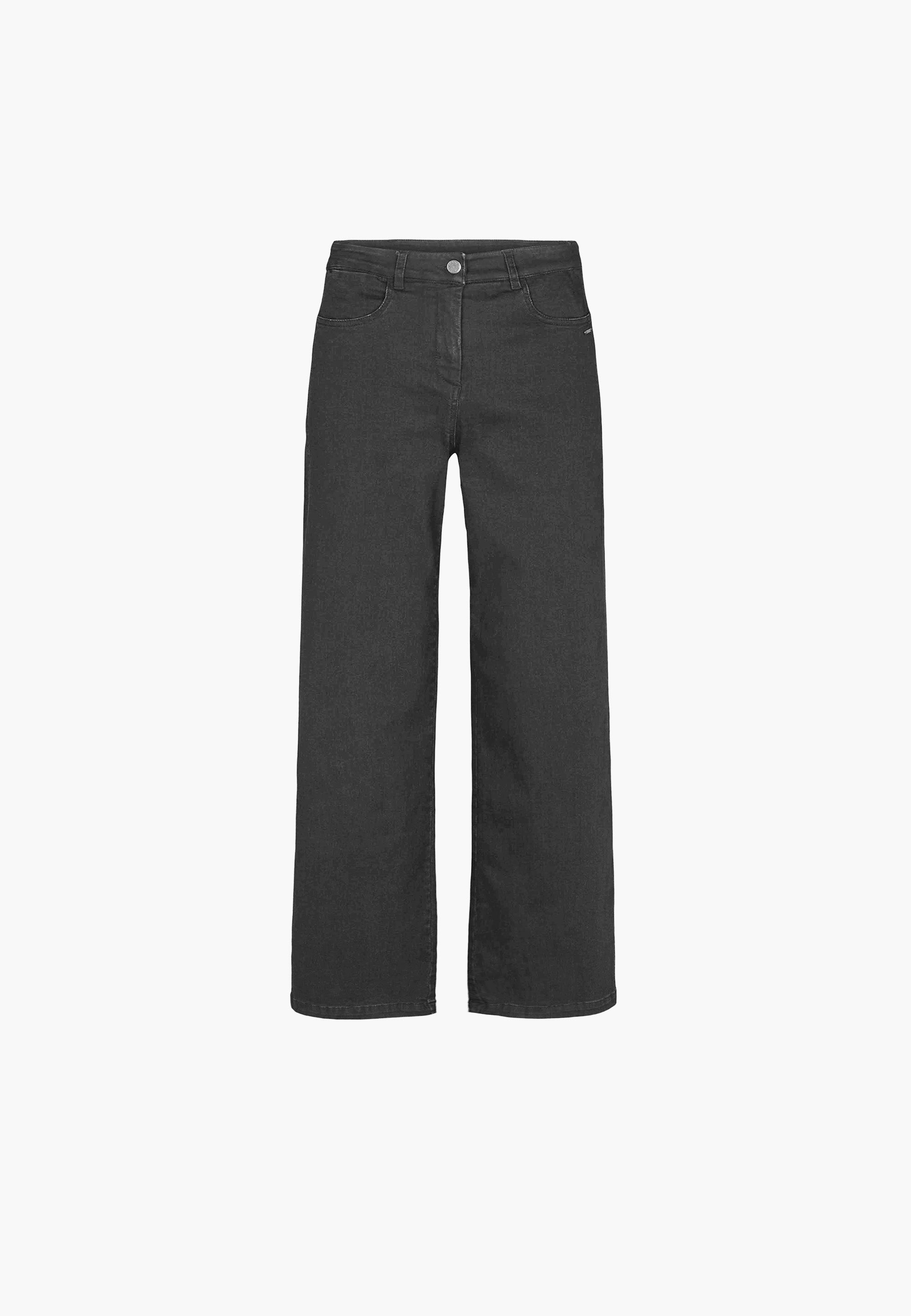 LAURIE  Serene 5-pocket Loose - Short Length Trousers LOOSE 99000 Black